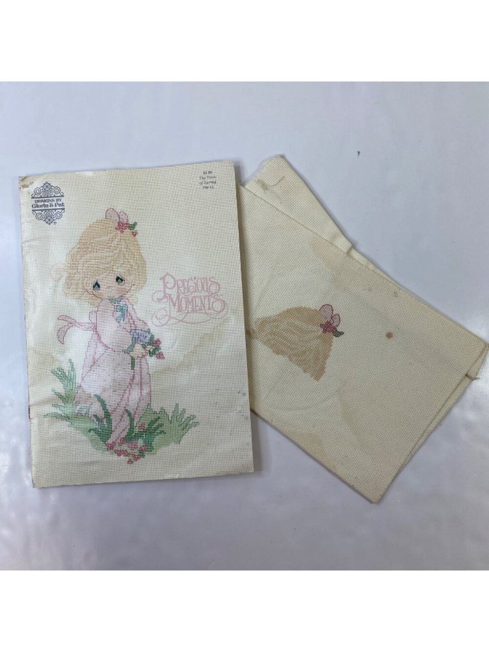 Precious Moments Cross Stitch Kit "The Voice Of Spring" By Gloria & Pat